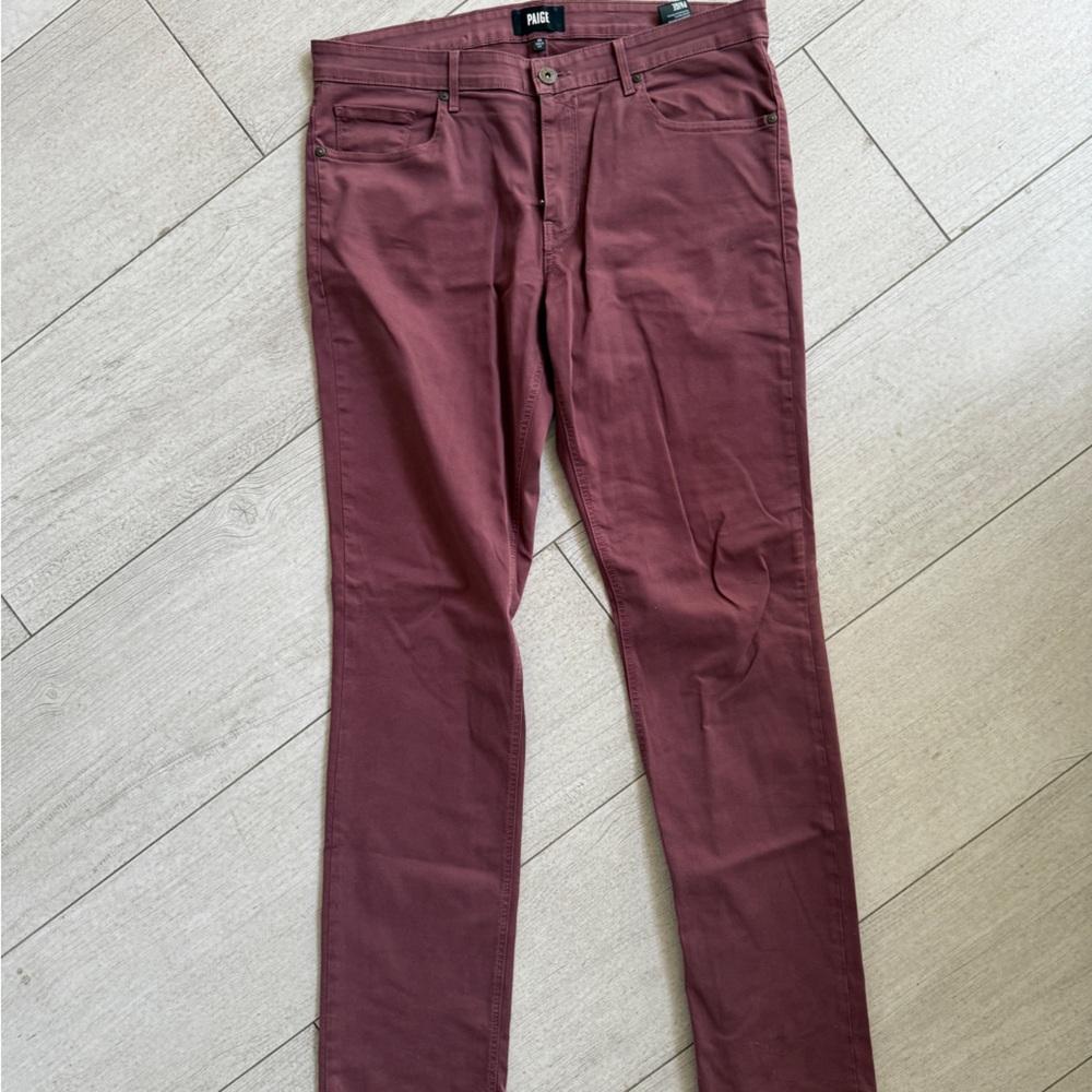 PAIGE Rosewood Slim Trousers
